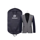Garment Bag Manufacture Wholesale Customization Classic Breathable Men's Suit Cover / Men's Suit Garment Bag