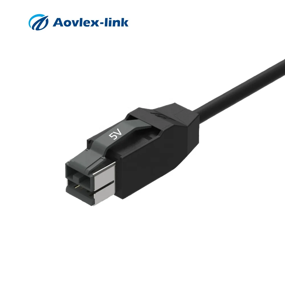 Fabricante 5 V Dual De 8 Pines Alimentado Por Usb De La Impresora De La  Computadora De Cable Macho Para Sistema De Pos - Buy Cable Usb De  Alimentación 5 V Conector
