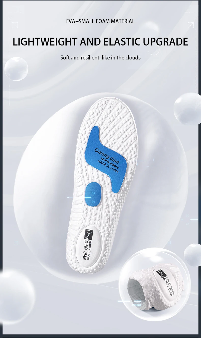 Popcorn Comfort Insoles EVA Foam Cushion Shoe Pads Popcorn Comfort Insoles EVA Foam Cushion Shoe Pads