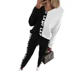 Clothes Women Hot Selling Clothing Set Letter Printed Outfits Clothes Set 2 Piece Tracksuit