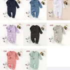 Baby Pajama Autumn Long Sleeve Infant Baby Footie Pajama New Arrival Baby Bodysuits