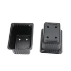 Seed Plant Trays Plastic Wholesale Blister 16 Cells Black PS Plastic Potted Plant Seed Tray