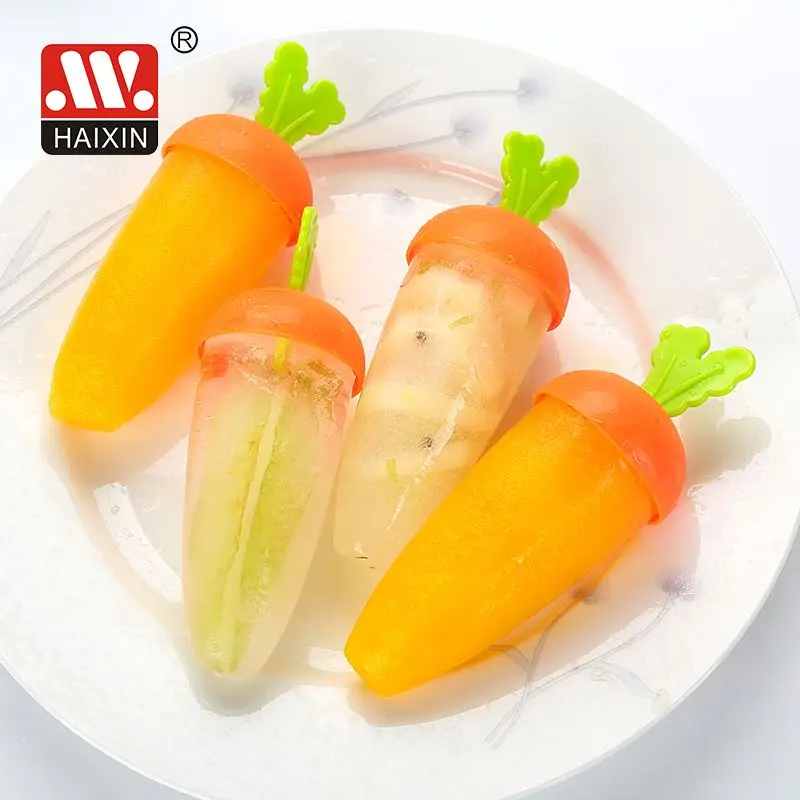 6 in 1 ice lolly mould set  cartoon ice mould/creative popsicle maker