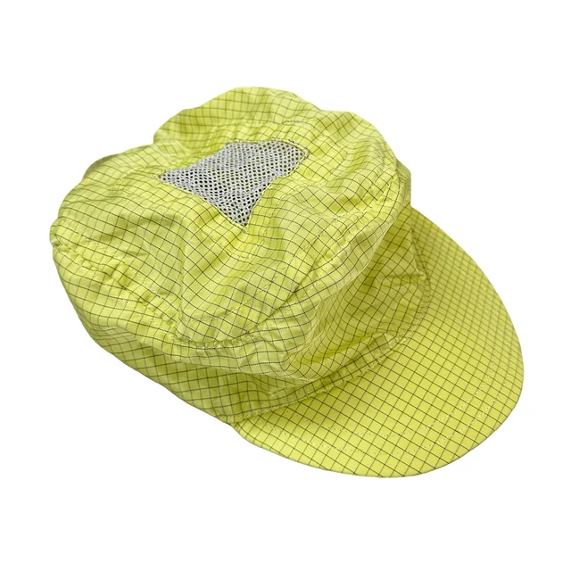 Manufacturer factory Dust Free Workshop Work Cap Anti-static Cap Antistatic Safety Hat Wholesale esd cleanroom lab cap