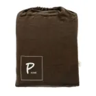 Brown Flat Sheets Linen Flat Sheet Customized 100% French Linen Fabric Bedding Sets Brown Natural Linen Flat Sheets