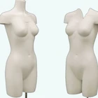 Swimsuit Window Display Mannequin Headless With Abstract Face Half Body Female Mannequin Torso Mannequin Female
