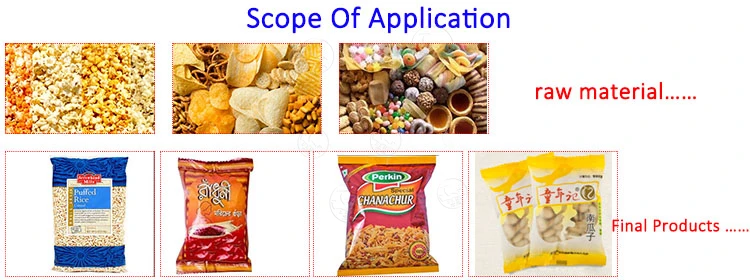 Automatic Vertical Poultry Food Snack Granular Salt Sugar Dating Grain Bean Fish Pellet Processing Packing Machine factory