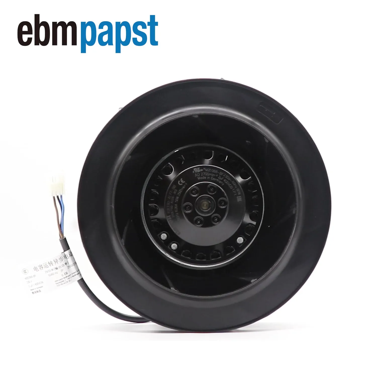 Centrifugal Blower, R2E190-AE77-B8, R2E190-AE77-B3, 230VAC - detail 10
