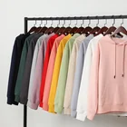 Hooded Hoodie Women Hoodies Heavyweight Pullover Winter Fleece Hooded Sweatshirts Hoodie Set Women 2020