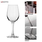 Glass Goblet Red Cup Non-lead Soda-lime Transparent Glass Goblet Red Wine Glass Cup