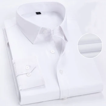 High Quality Men's Slim Shirts Business Casual Luxury Men's Clothing Shirts Long Sleeves