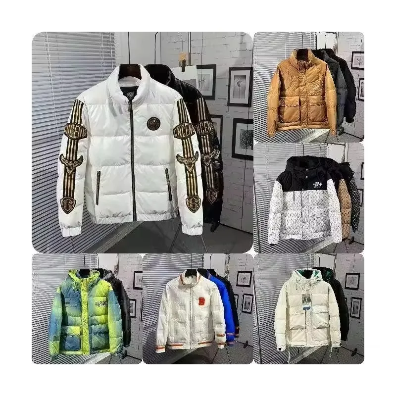 Durable New Style Men's Bubble Jacket New Design Plus Size Long Sleeves Men Puffer Down Jacket