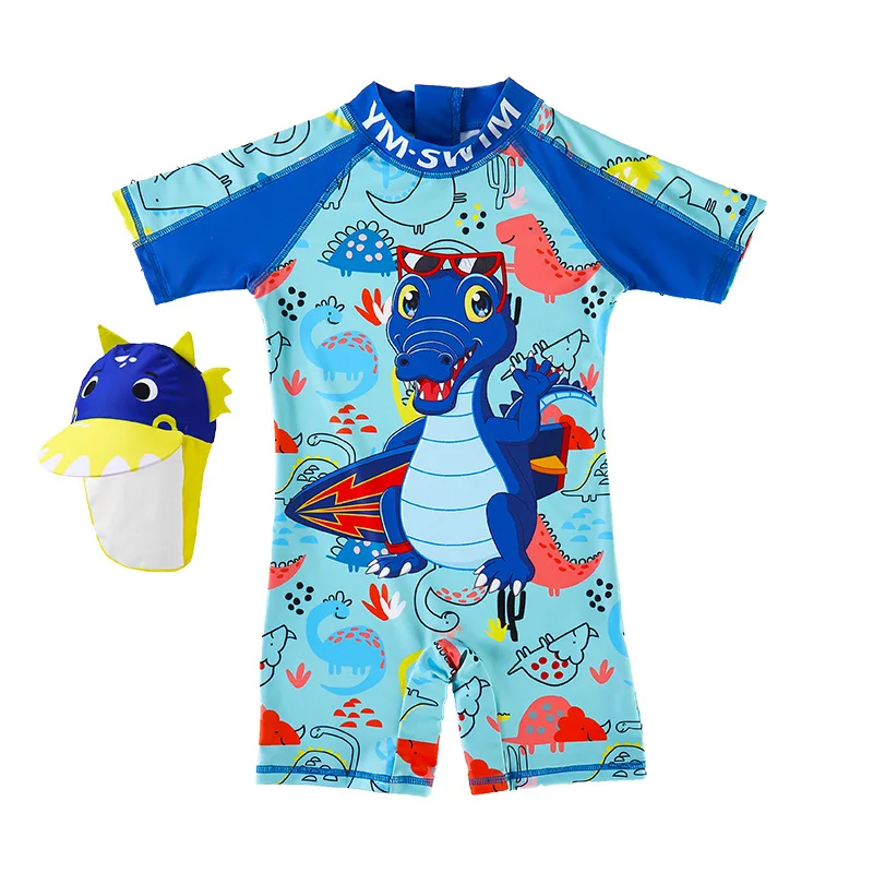 baby boy dinosaur swimsuit