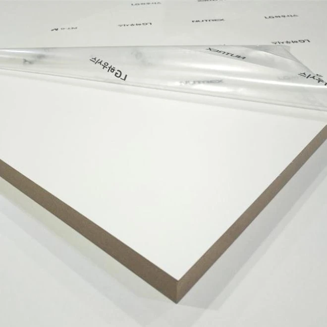 wholesale lg hausys pet mdf board 1220*2800*18mm