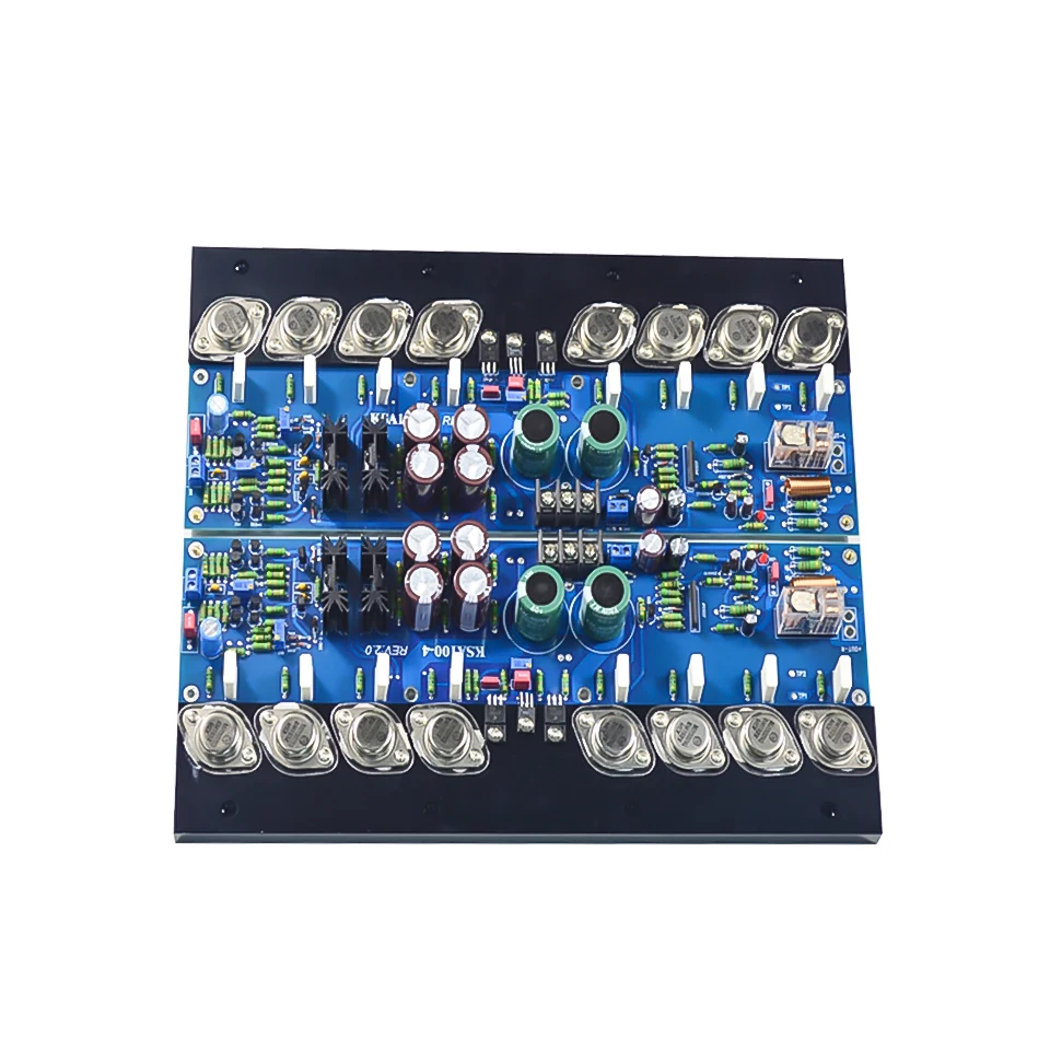 Packbox 2pcs Ksa100 Gold Sealed Tube Amplifier Board 300wx2 Hifi Stereo