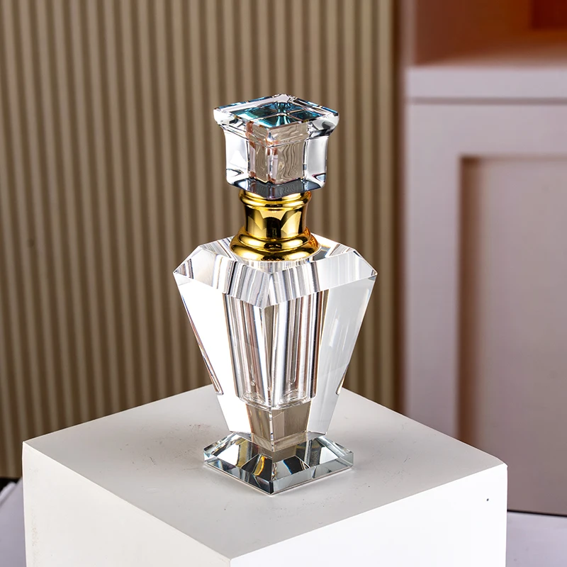 product new products sell well fashion classic glass empty bottle 6ml customizable crystal perfume bottle-9