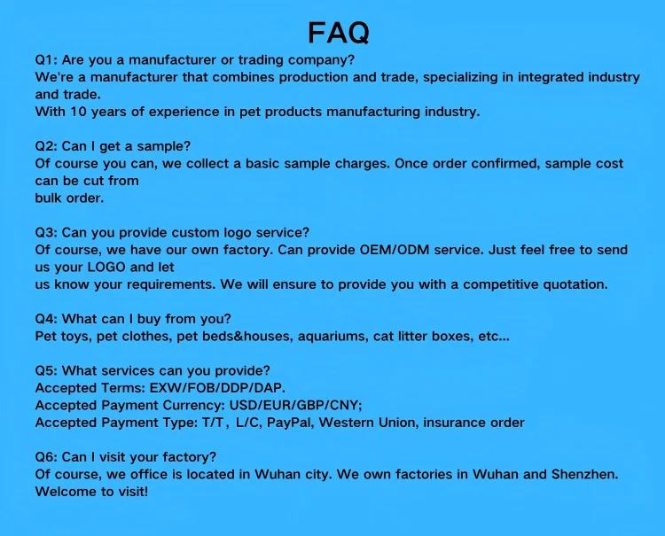 FAQ(1)