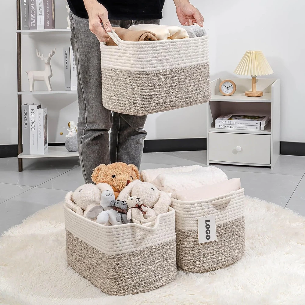 cotton rope basket