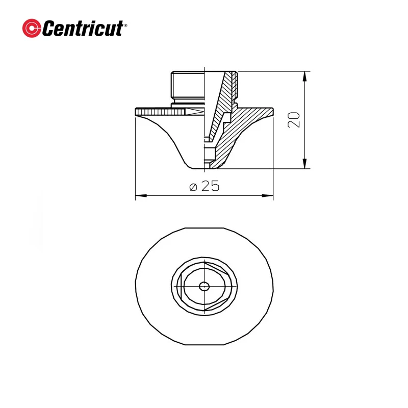 centricut nozzle amada d40cc d70cc 71341728 71341729 laser nozzle for amada laser cutting machine-9