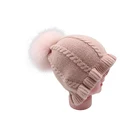 Hat Winter Hats Luxury Beanie Knitted Kids Pom Pom Hat Customize Designer Winter Hats