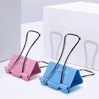 Clip High Quality Metal Office Supply Color Black Less Effort File Clip For School
