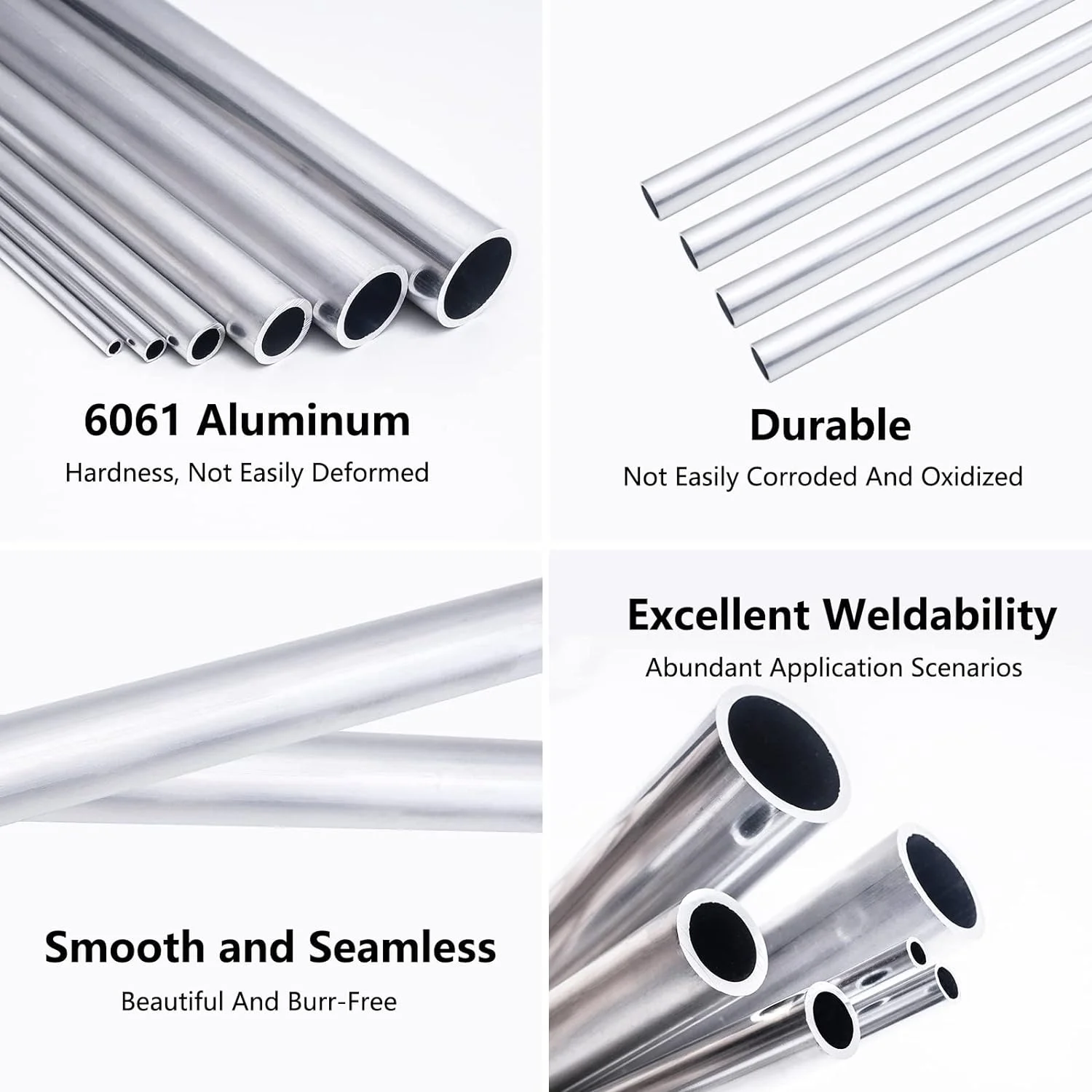 Rectangular Aluminium Metal Tube Square Aluminum Tube