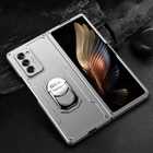 For Samsung Galaxy Z Fold 2 Kickstand Case PC Fashionable Anti-flip Stand Case For W21