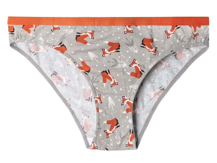 Women's Sexy Low Rise Hipster No Show Underwear Cheeky S-XL Polyester Panties Elastic Waist Mid Waist Plus Size Sweet Print