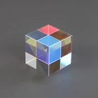Small Optical Glass Cube DIY Optical Polarizer Prism X-cube Prism
