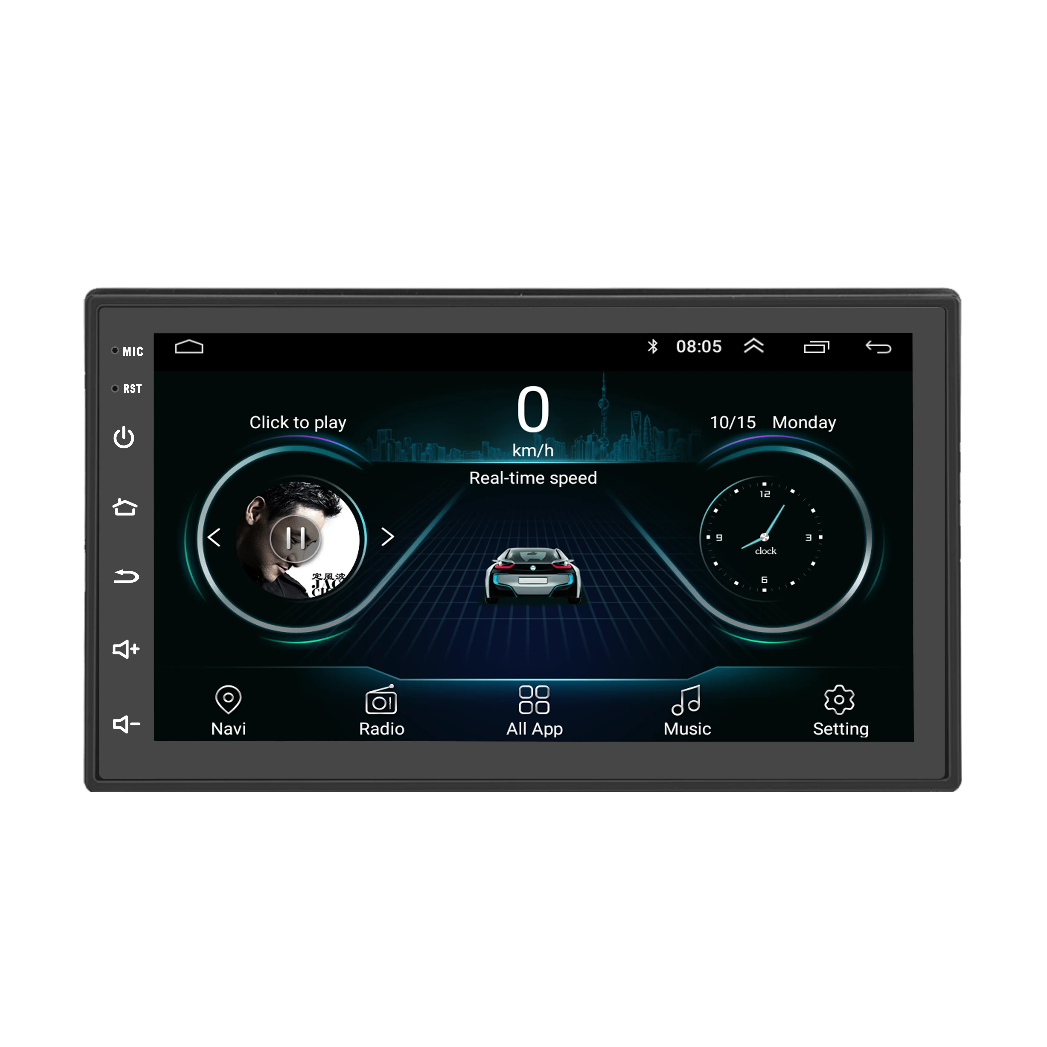 お気に入りの USパーツ取り扱い専門店 USDMIn-Dash RemotのダッシュFMラジオの車のモニターDVD GPS  MP5プレーヤーのタッチスクリーンのオートラジオ Car Monitor