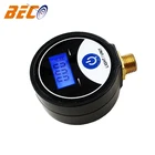 Pressure Gauge Manometer Factory 1.5inch Small Digital Backlight Portable Fat Tyre Pressure Gauge Manometers