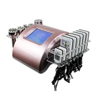 6 In 1 40k Ultrasound Lipo Cavitation RF Fat Burning Machine Vacuum Cavitation System