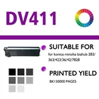 Developer Compatible DV411 Dv411 Developer Unit For Konica Minolta Bizhub 283 363 423 36 42 828