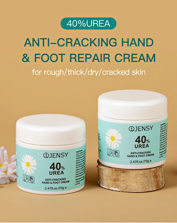 Foot care cream for cracked heels exfoliating anti crack peeling dead skin removal foot repair whitening urea foot cream