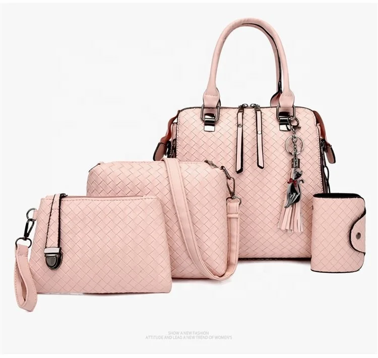 AMIQI 2310-22 2023 New women's handbags set lady hand bag handbag sets 4 pieces lady hand bags bag and purse sets