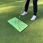 Golf 2021 Amazon Hot Selling Golf Swing Hitting Mat Golf Training Mat For Swing Detection Batting