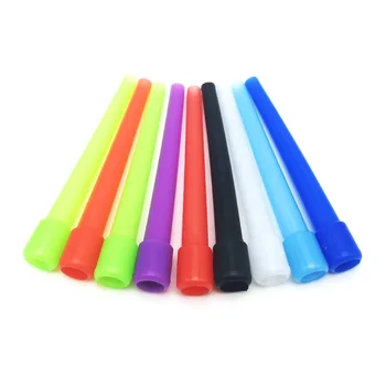 LOMINT 90mm Disposable Hookah Mouthpieces Shisha Mouth Tips Plastic Mix Color Individually Wrapped Accessories Wholesale LM-M008