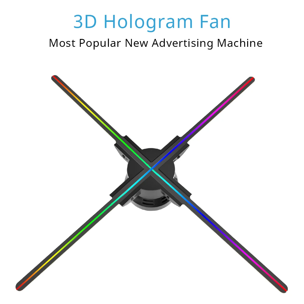 300cm 3d Hologram Fan 120cm 6 Pcs 3d Hologram Fan Wall For Outdoor