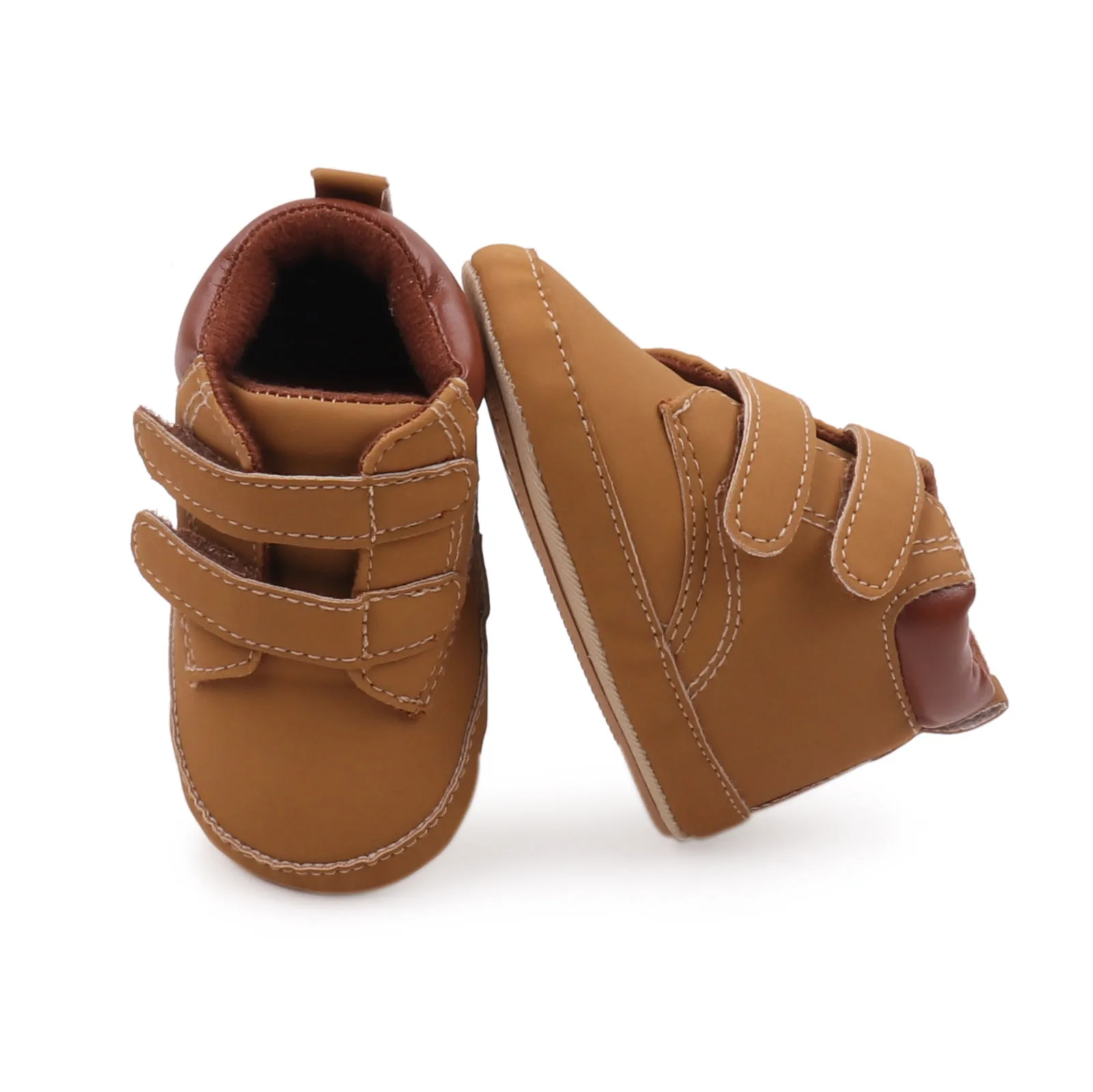 High Quality 0-18 Months Baby Toddler Sport Shoes New Spring & Autumn Collection Casual Hook & Loop Shoes for Boys details
