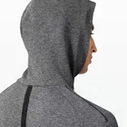 Sweatshirt Slim Wear Pullover Sweatshirt Solid Color Printed Logo Custom Men's Gym Wear Hoodies