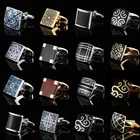She Funs Mens Cufflinks Steel Cuff Links Luxury Brand Cufflinks