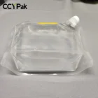 Sachet Liquid Spout Bags 1L-5L Spout Sachet With Handle For Liquid Printing Stand Up Pouch Plain Bag