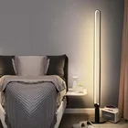 Rgb White Led Corner Lighting Rgb Floor Mood Lamp With Stand Modern Floor Standing Lamps