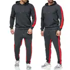 Men Mens Hoodie And Joggers New Arrival Men Casual 2 Piece Long Sleeve Sport Joggers And Hoodies Set