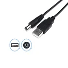 Cable Power OEM USB To DC Cable 5.5 X 2.5mm DC Power Cable USB Male To 5.5mm Barrel Connector Cable