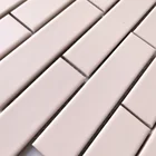 White Tile Mosaic Tile Glass Mosaic Tile Modern Bathroom White Mosaic Glass Subway Tile