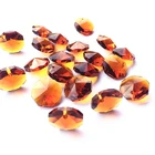 Wedding Curtain Decoration Hanging Octagon Crystal Beads For Chandelier Parts