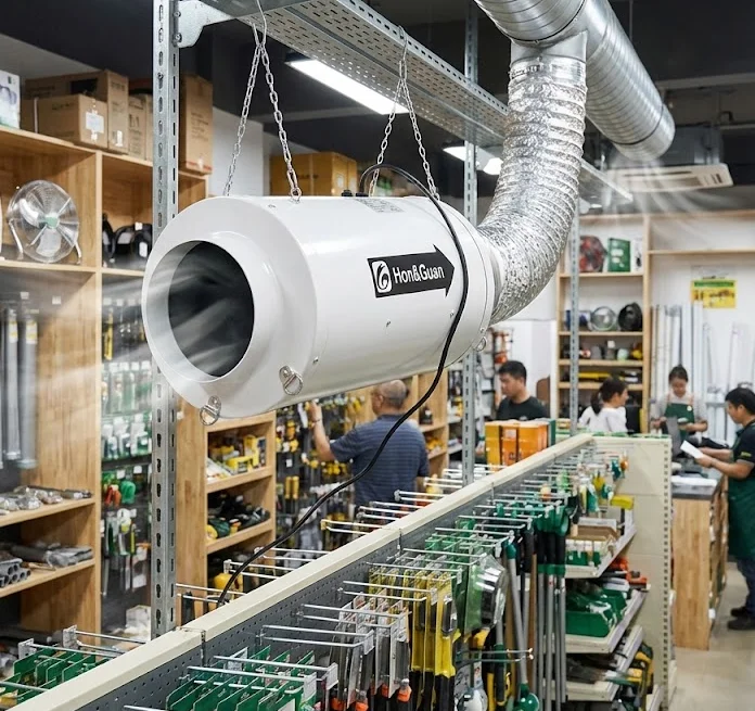 Inline Duct Fan, HDI-315PE, PWM, 315mm - detail 18
