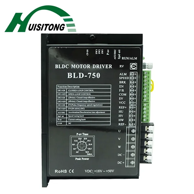 Dc Brushless Motors, BLD750, 750w, 52v, 36a - detail 6