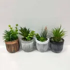 Plant Outdoor Cement Garden Manufacture Garden Flower Cement Plant Pots Outdoor Cement Flower Pot